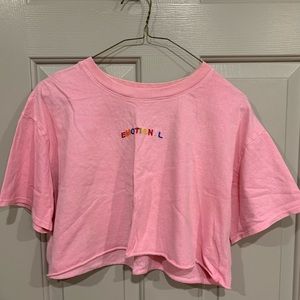 Crop top never worn
